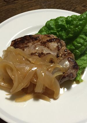 トンテキ玉ねぎの甘酢ソース-レシピのメイン写真
