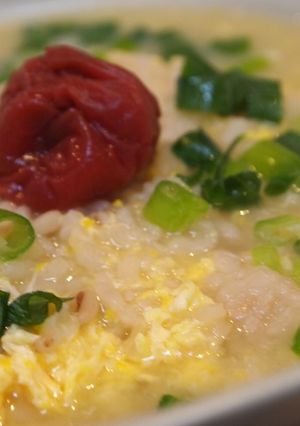 朝食や一人ランチに*ほっこり卵雑炊-レシピのメイン写真