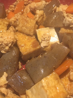 コクうま!厚揚げとこんにゃくの煮物-レシピのメイン写真