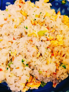 離乳食完了期~★ 梅しらすチャーハン-レシピのメイン写真