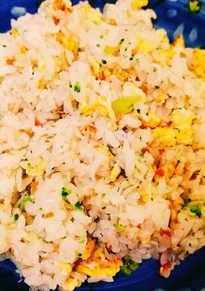 離乳食完了期～★　梅しらすチャーハン-レシピのメイン写真