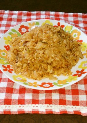 旨辛♥豚キムチ炒飯-レシピのメイン写真