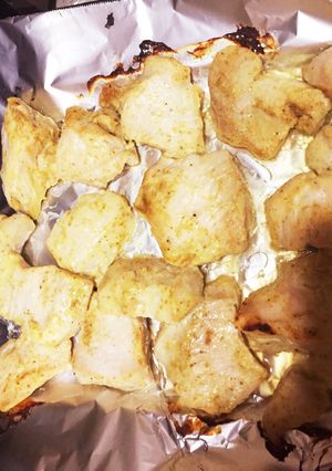 好評だった胸肉カレー粉焼き-レシピのメイン写真