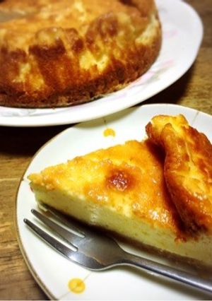 水切りヨーグルトケーキ-レシピのメイン写真