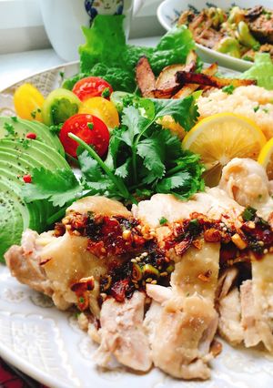 シンガポールチキンライス(海南鶏飯)-レシピのメイン写真