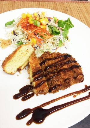 節約＆ダイエット！冷凍豆腐deとんかつ風-レシピのメイン写真