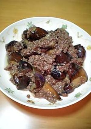 ☆なすとひき肉のみそ炒め☆-レシピのメイン写真