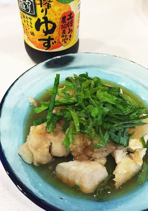タラのおろしそポン酢-レシピのメイン写真
