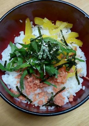 我が家の三色ご飯-レシピのメイン写真