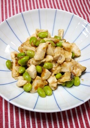 ダイエット！ムネ肉の梅マヨ炒め(糖質制限-レシピのメイン写真