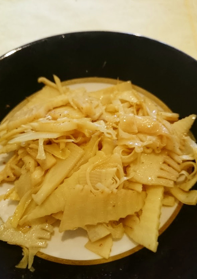 たけのこのごま油とラー油炒め-レシピのメイン写真