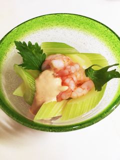 ♢むき海老とセロリのサラダ♢-レシピのメイン写真