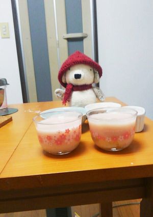 苺ヨーグルト羊羮-レシピのメイン写真
