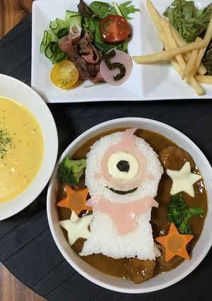 子供の5歳の誕生日に！キャラクターカレー-レシピのメイン写真