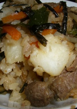 ポテト入り焼肉ご飯-レシピのメイン写真