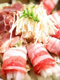 産後11Kダイエットお野菜くるくる巻美鍋-レシピのメイン写真
