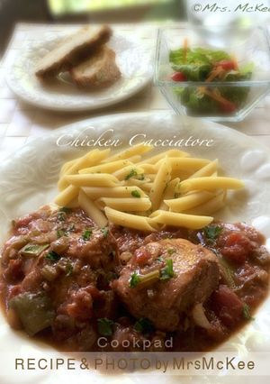 イタリアの家庭料理チキンカチャトーラ-レシピのメイン写真