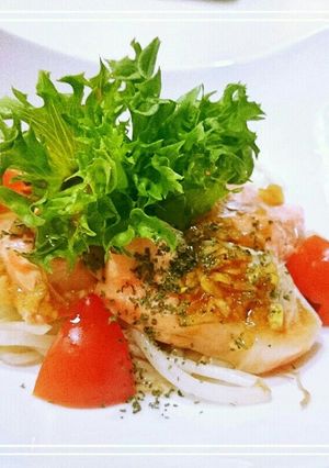 メインのお魚☆パクチー香る油淋サーモン-レシピのメイン写真