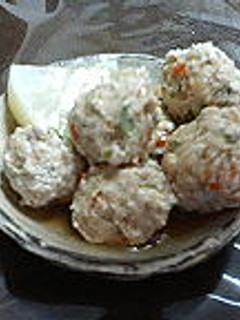 鶏つくねのヘルシーあんかけ-レシピのメイン写真