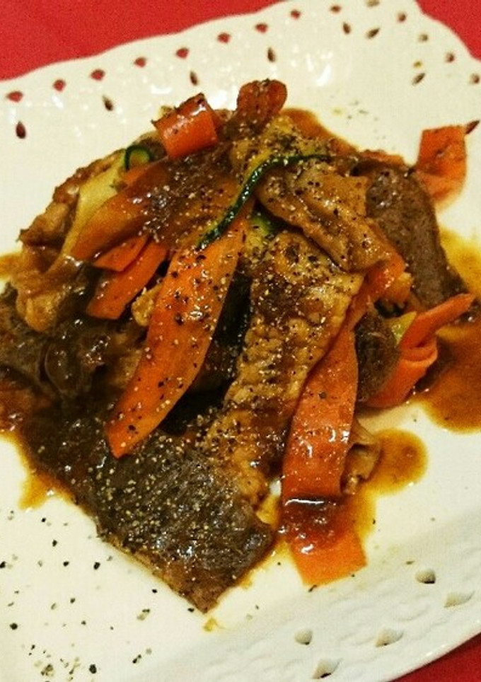 氷蒟蒻(こんにゃく)と豚肉の生姜焼き-レシピのメイン写真