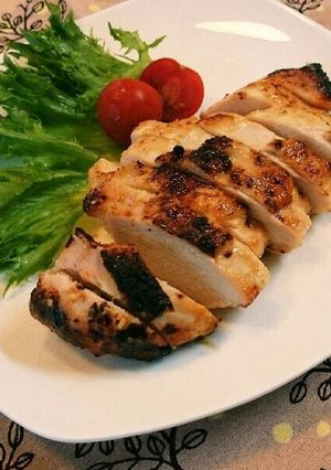 香ばし柔らかっ!むね肉のみそマヨ焼き♪-レシピのメイン写真