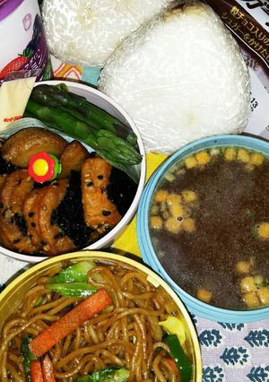 高校サッカー小僧弁当その189♪-レシピのメイン写真