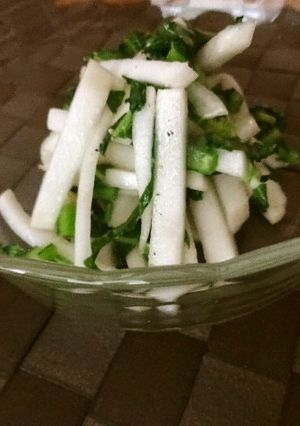 簡単！白カブのサラダ-レシピのメイン写真