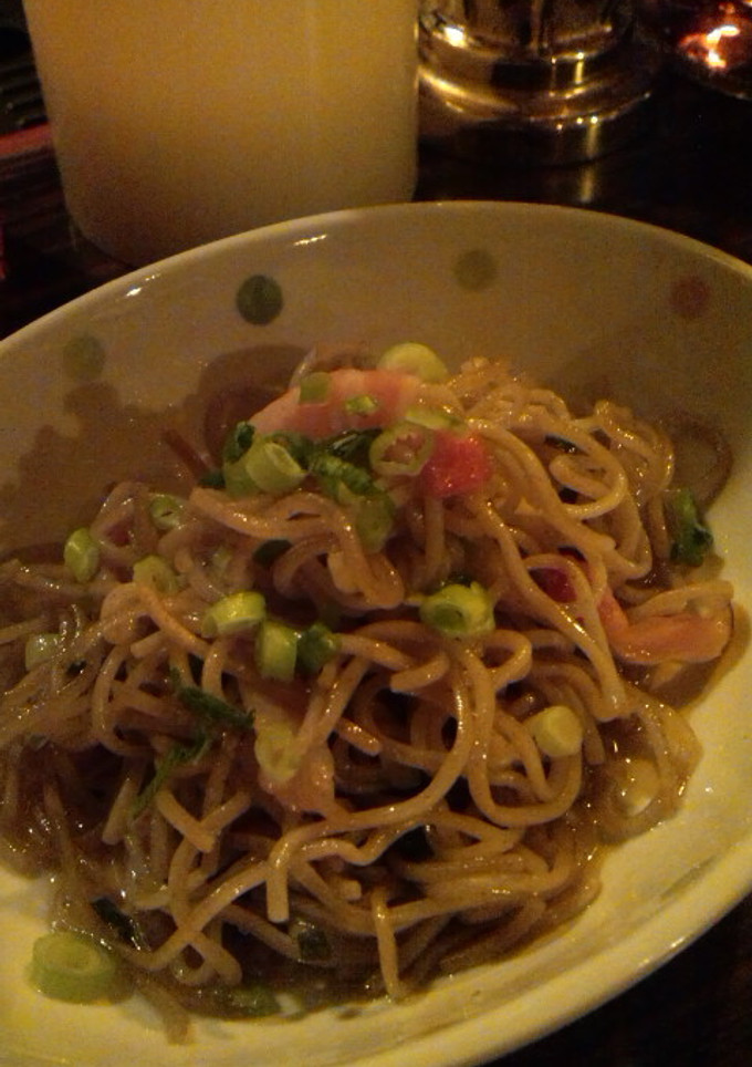★蕎麦をリメイク★ごま油が香る塩焼き蕎麦-レシピのメイン写真