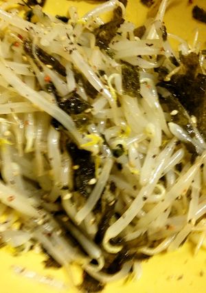 ふりかけ活躍常備菜　もやしの和風ナムル-レシピのメイン写真
