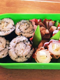 お弁当に☆簡単!ぐるぐるおにぎり-レシピのメイン写真