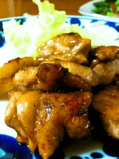 鶏ももと長芋でバルサミコ酢炒め-レシピのメイン写真