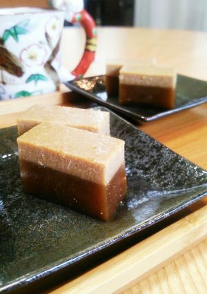簡単!!混ぜるだけ！黒砂糖寒天✨-レシピのメイン写真