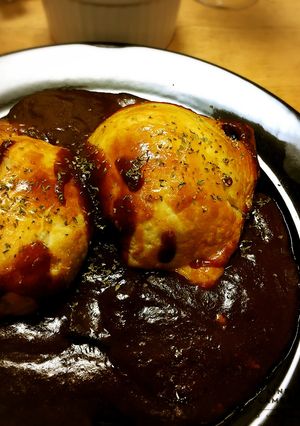 パイ包みチーズハンバーグ-レシピのメイン写真
