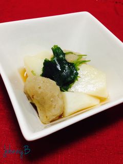つみれと長いもの煮物。お弁当にも-レシピのメイン写真