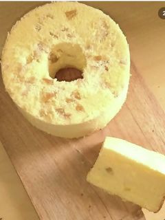 ゆずシフォンケーキ-レシピのメイン写真
