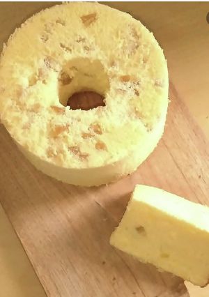 ゆずシフォンケーキ-レシピのメイン写真