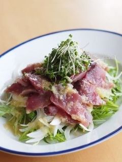 かつおサラダ☆酢玉ねぎドレッシングがけ-レシピのメイン写真