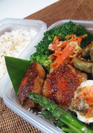 つくね・野菜たっぷり弁当-レシピのメイン写真