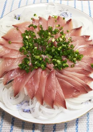 新玉ねぎとブリのカルパッチョ⁈-レシピのメイン写真