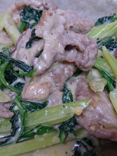 豚肉とセロリの味噌マヨ炒め-レシピのメイン写真