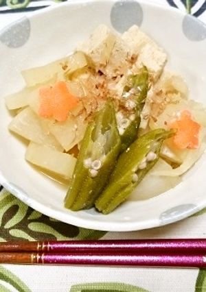 あまくち醤油で★高野豆腐の煮物-レシピのメイン写真