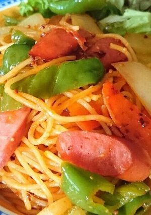 ウチの★★★スパイシーナポリタン★★★-レシピのメイン写真