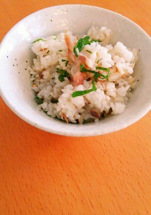 アジと大葉のさっぱりご飯-レシピのメイン写真