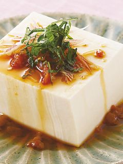 梅冷やっこ-レシピのメイン写真