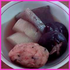 รูปของ ♡大根こんにゃく椎茸の煮物