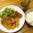 アジとエビのフライ