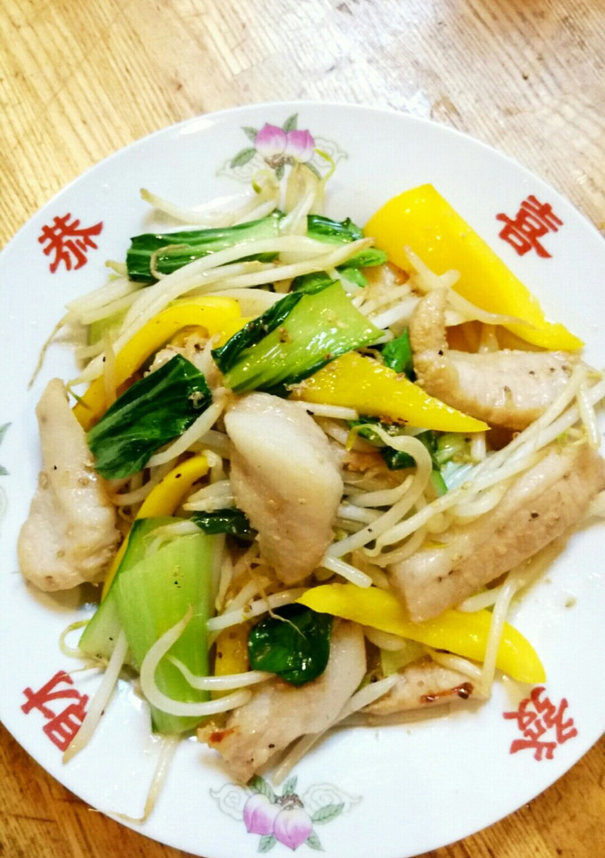 豚トロと野菜のあっさり塩炒め-レシピのメイン写真