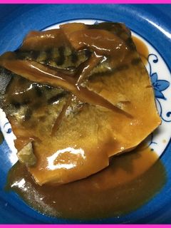 ♡さばの味噌煮-レシピのメイン写真