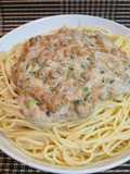 息子宛⑩「簡単大盛納豆スパゲティ」