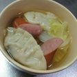 簡単餃子スープ